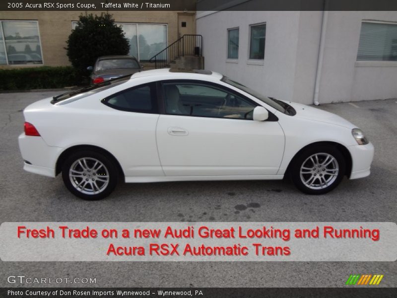 Taffeta White / Titanium 2005 Acura RSX Sports Coupe
