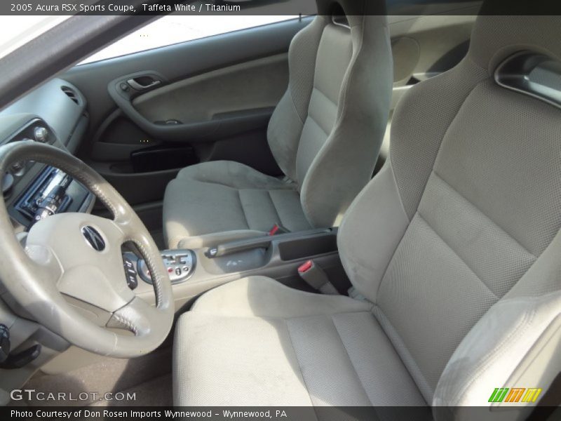 Taffeta White / Titanium 2005 Acura RSX Sports Coupe