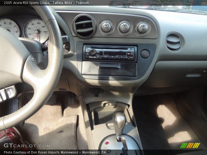 Taffeta White / Titanium 2005 Acura RSX Sports Coupe