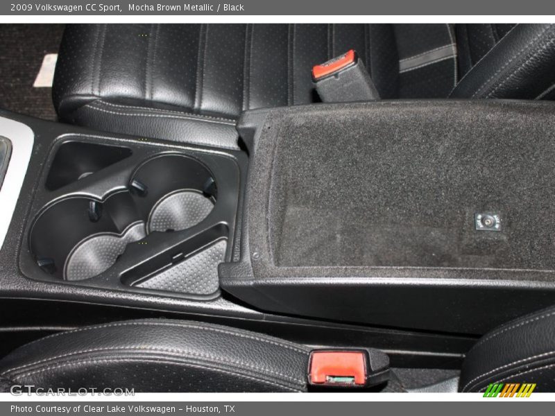 Mocha Brown Metallic / Black 2009 Volkswagen CC Sport
