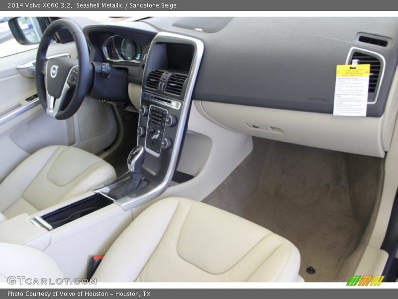 Seashell Metallic / Sandstone Beige 2014 Volvo XC60 3.2