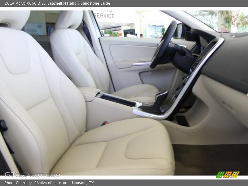 Seashell Metallic / Sandstone Beige 2014 Volvo XC60 3.2