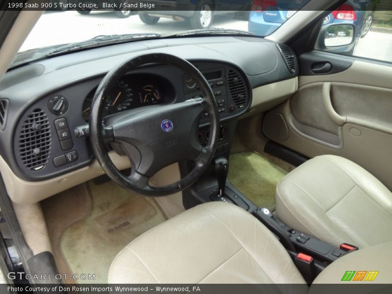 Sand Beige Interior - 1998 900 S Turbo Coupe 