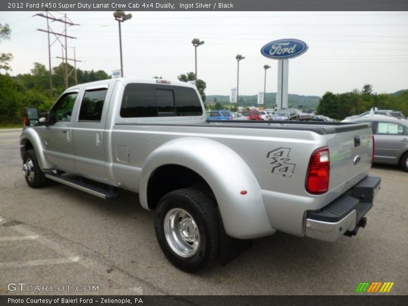  2012 F450 Super Duty Lariat Crew Cab 4x4 Dually Ingot Silver