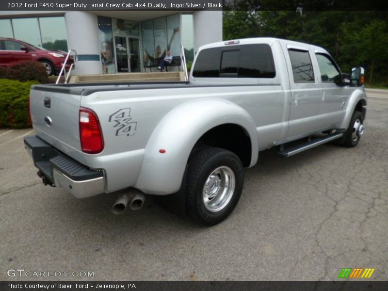  2012 F450 Super Duty Lariat Crew Cab 4x4 Dually Ingot Silver