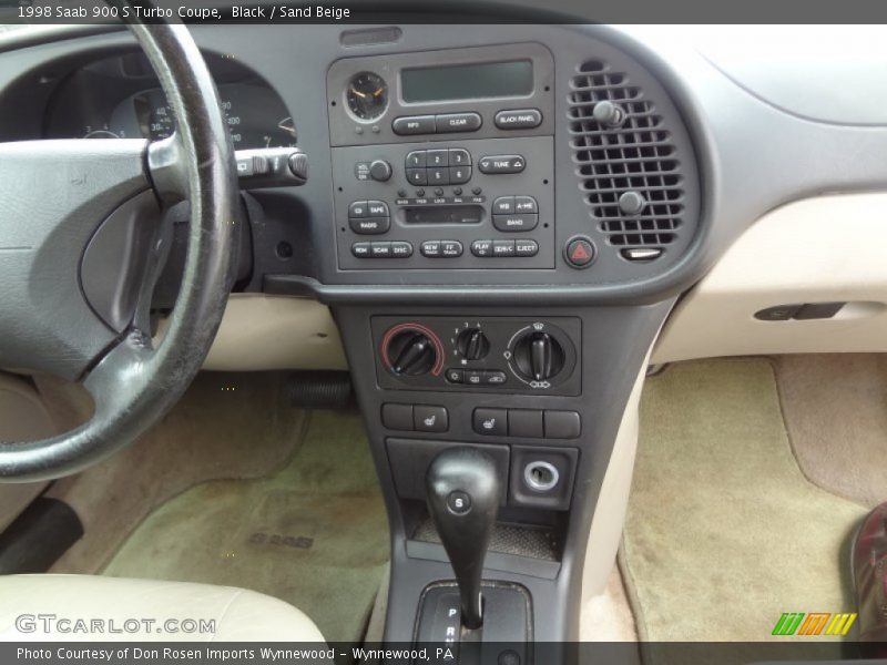 Controls of 1998 900 S Turbo Coupe