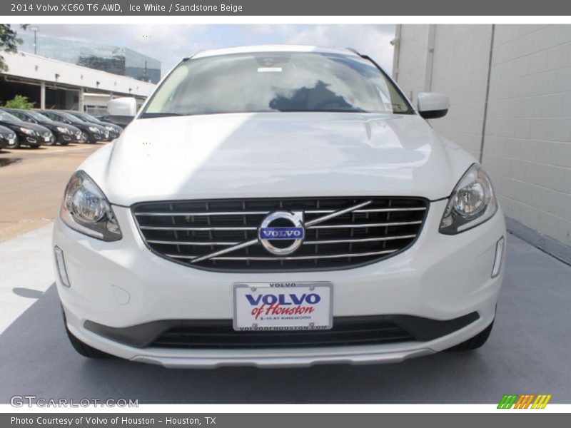 Ice White / Sandstone Beige 2014 Volvo XC60 T6 AWD
