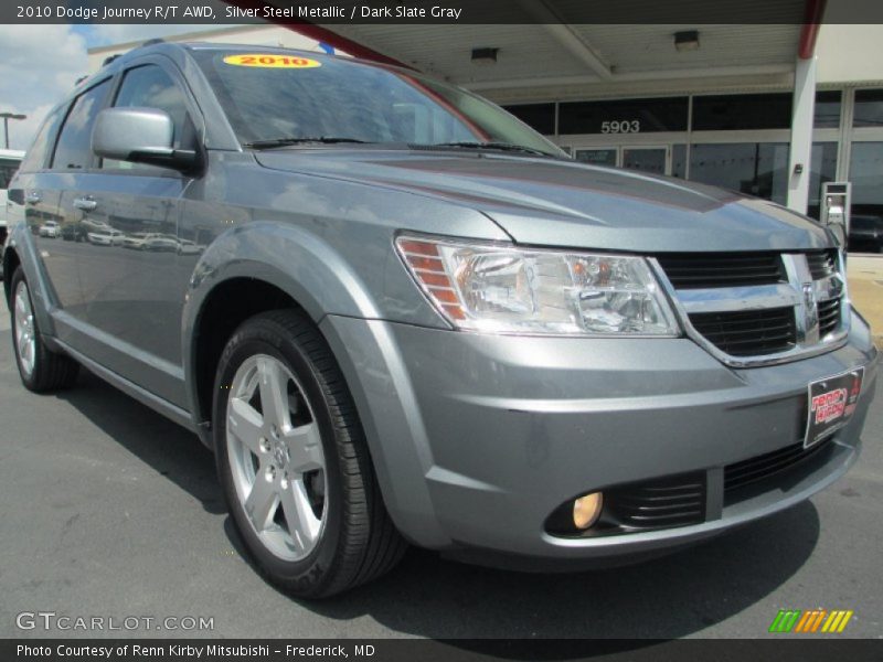 Silver Steel Metallic / Dark Slate Gray 2010 Dodge Journey R/T AWD