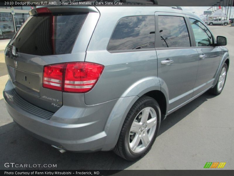 Silver Steel Metallic / Dark Slate Gray 2010 Dodge Journey R/T AWD