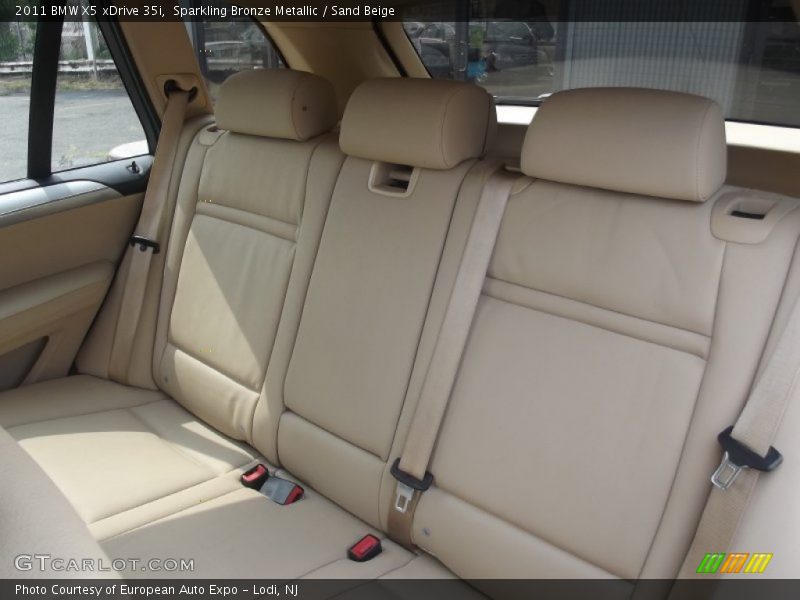 Sparkling Bronze Metallic / Sand Beige 2011 BMW X5 xDrive 35i