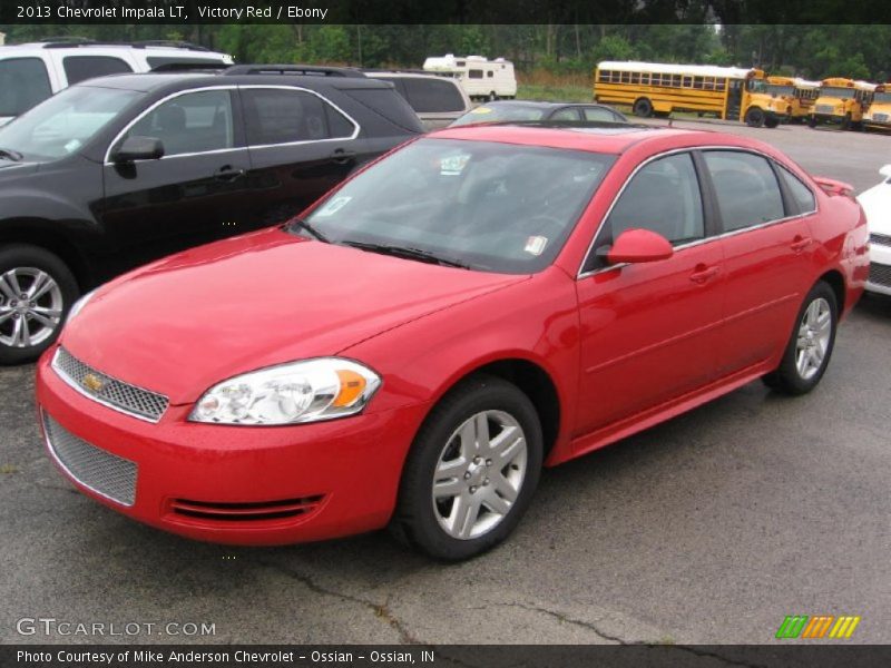 Victory Red / Ebony 2013 Chevrolet Impala LT
