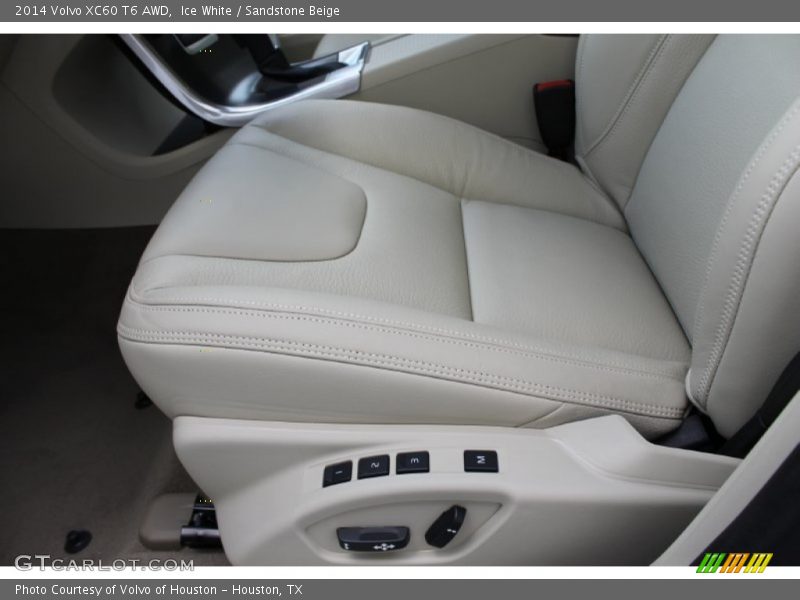 Front Seat of 2014 XC60 T6 AWD