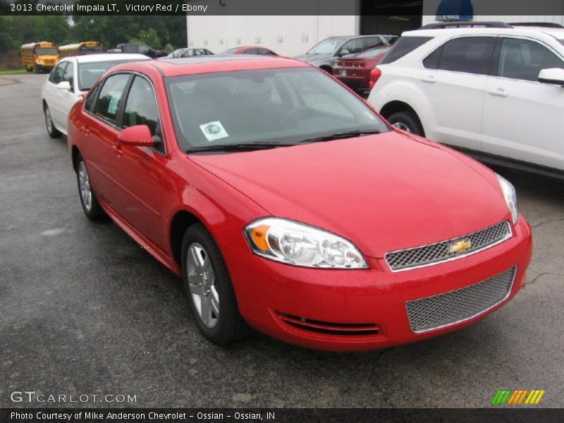 Victory Red / Ebony 2013 Chevrolet Impala LT