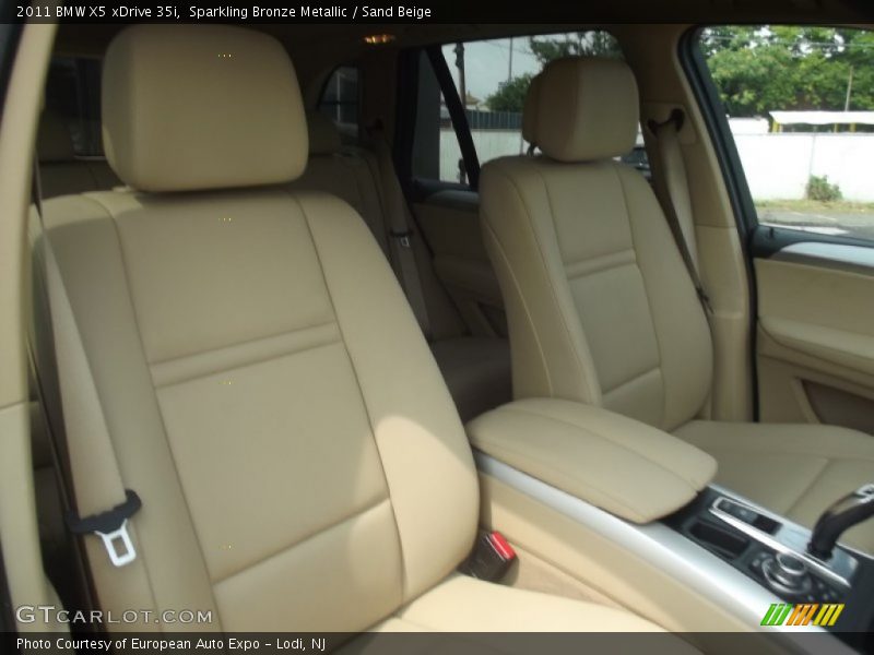 Sparkling Bronze Metallic / Sand Beige 2011 BMW X5 xDrive 35i