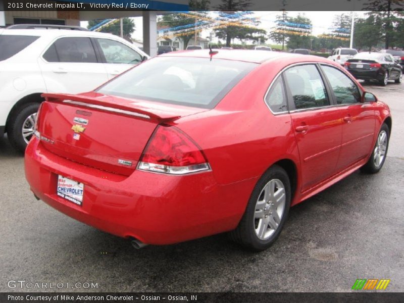 Victory Red / Ebony 2013 Chevrolet Impala LT
