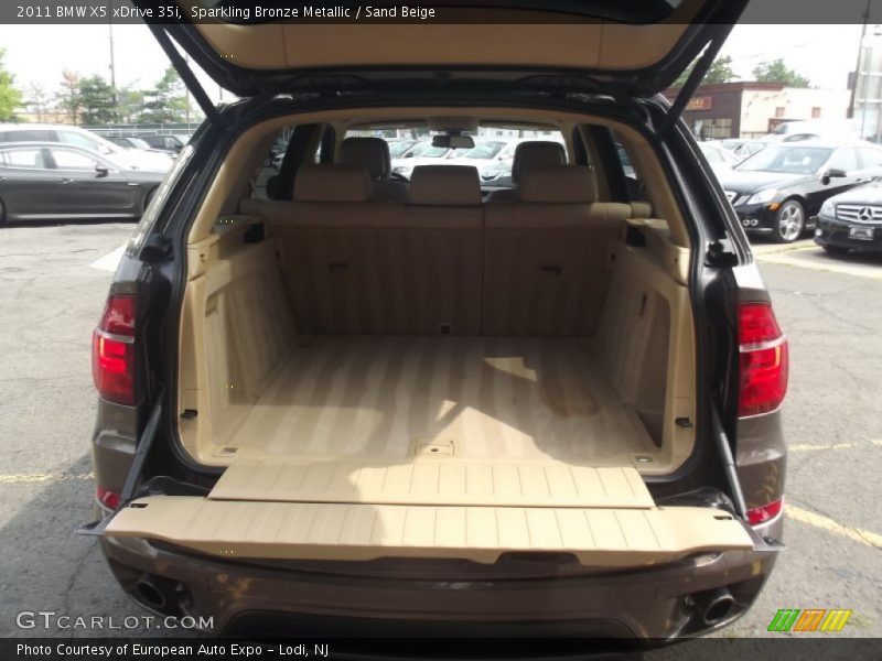Sparkling Bronze Metallic / Sand Beige 2011 BMW X5 xDrive 35i