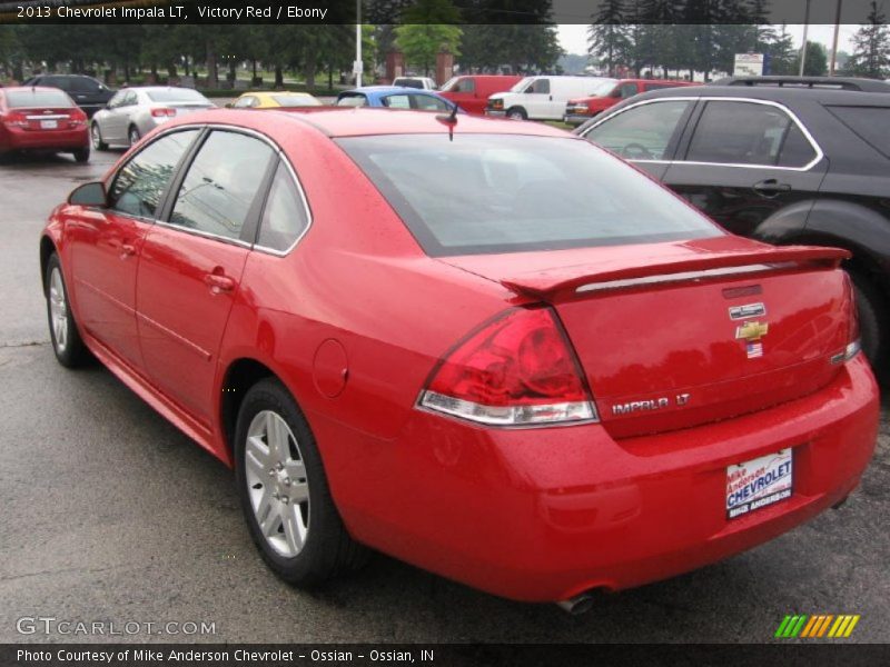 Victory Red / Ebony 2013 Chevrolet Impala LT