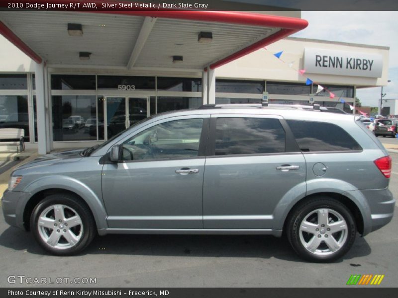 Silver Steel Metallic / Dark Slate Gray 2010 Dodge Journey R/T AWD