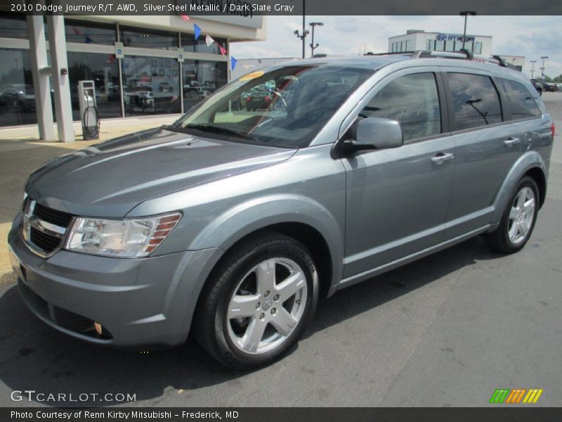Silver Steel Metallic / Dark Slate Gray 2010 Dodge Journey R/T AWD