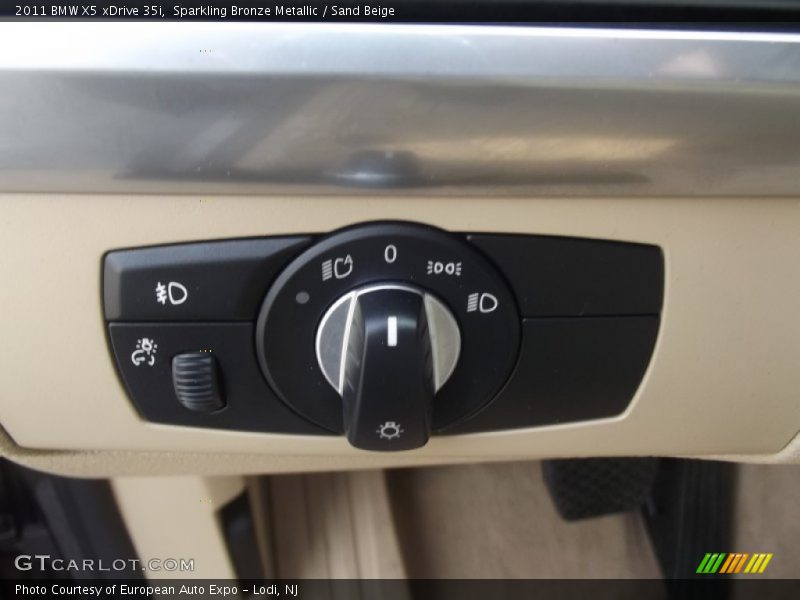 Sparkling Bronze Metallic / Sand Beige 2011 BMW X5 xDrive 35i