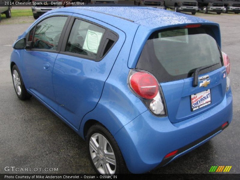Denim / Silver/Blue 2014 Chevrolet Spark LS