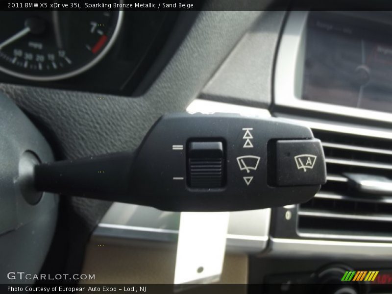 Sparkling Bronze Metallic / Sand Beige 2011 BMW X5 xDrive 35i