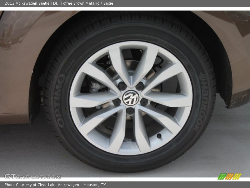 Toffee Brown Metallic / Beige 2013 Volkswagen Beetle TDI