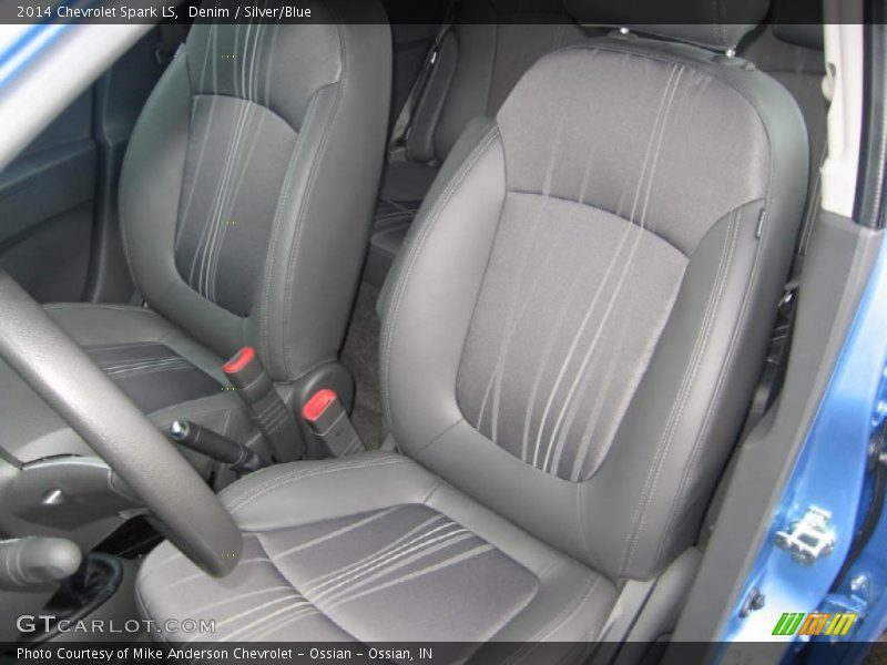 Front Seat of 2014 Spark LS