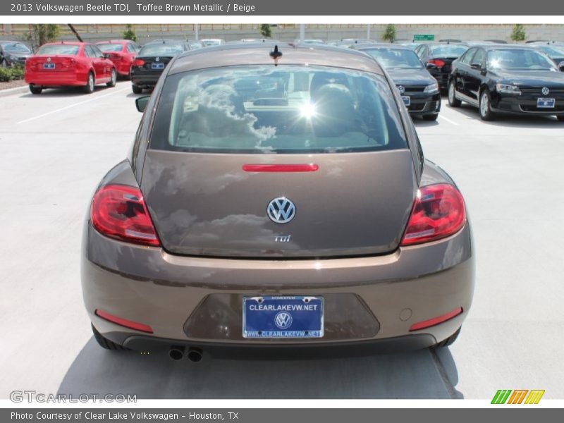 Toffee Brown Metallic / Beige 2013 Volkswagen Beetle TDI