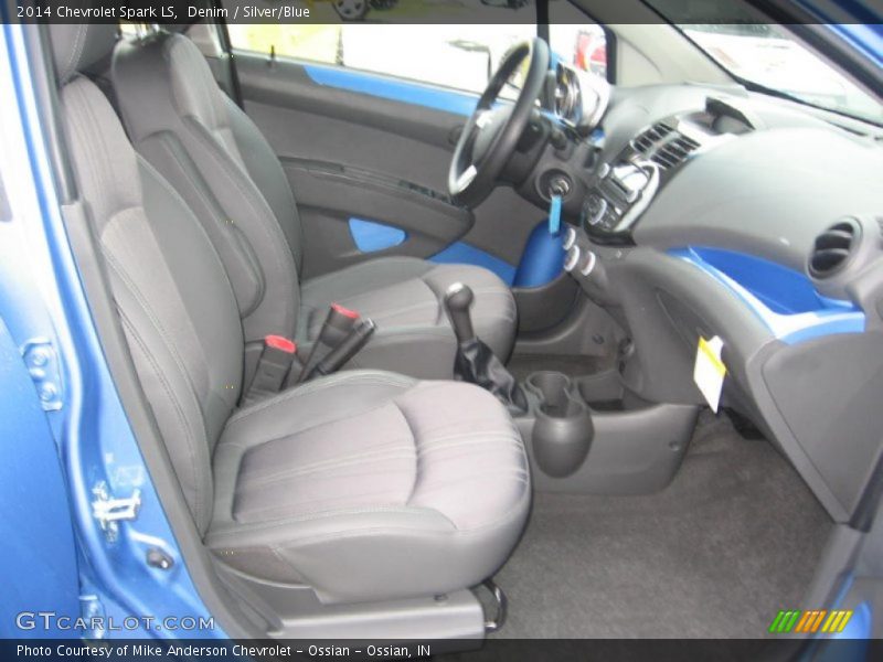 Denim / Silver/Blue 2014 Chevrolet Spark LS