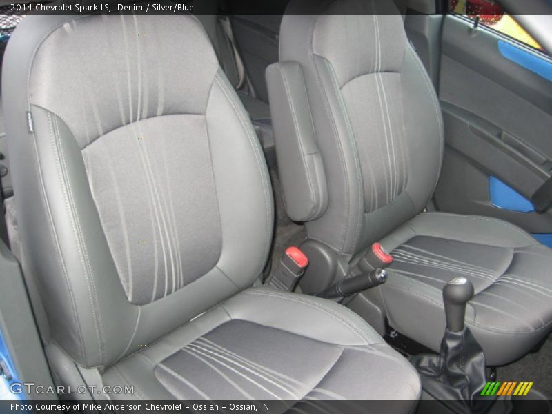 Front Seat of 2014 Spark LS