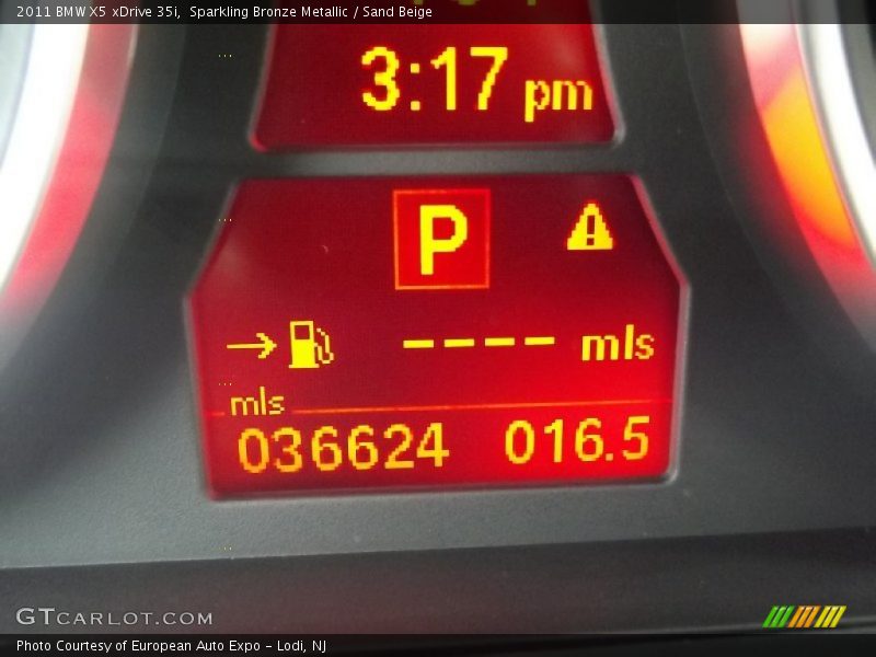Sparkling Bronze Metallic / Sand Beige 2011 BMW X5 xDrive 35i