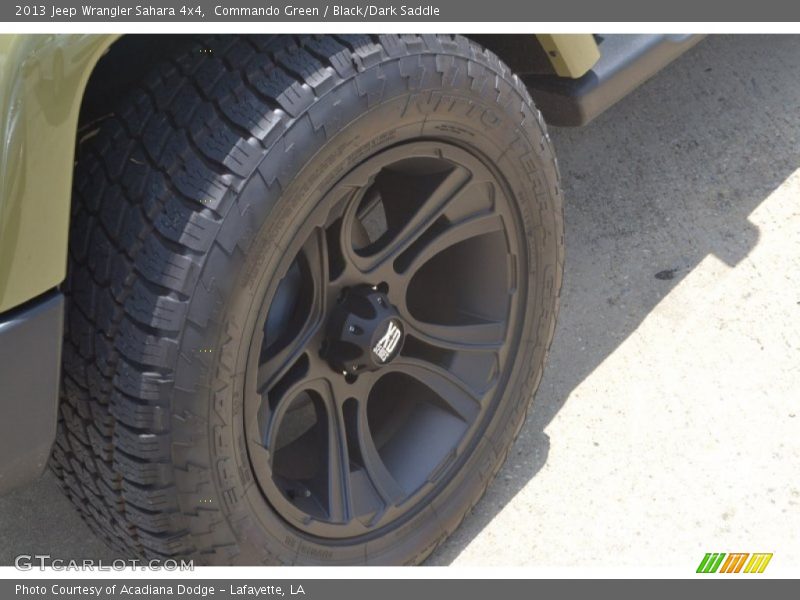 Commando Green / Black/Dark Saddle 2013 Jeep Wrangler Sahara 4x4