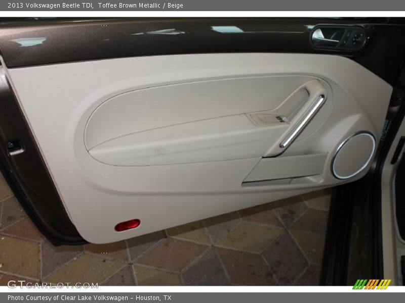 Toffee Brown Metallic / Beige 2013 Volkswagen Beetle TDI