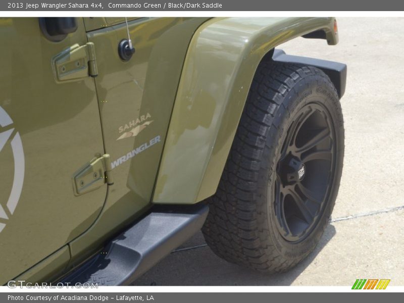Commando Green / Black/Dark Saddle 2013 Jeep Wrangler Sahara 4x4