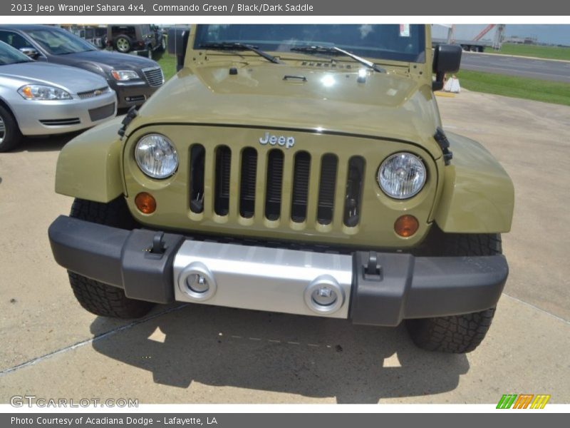 Commando Green / Black/Dark Saddle 2013 Jeep Wrangler Sahara 4x4