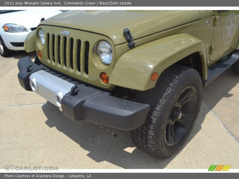 Commando Green / Black/Dark Saddle 2013 Jeep Wrangler Sahara 4x4
