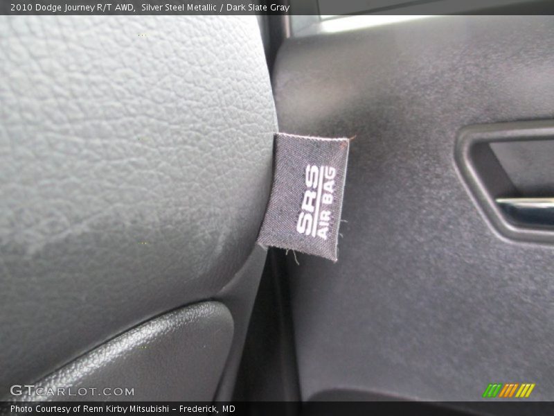 Silver Steel Metallic / Dark Slate Gray 2010 Dodge Journey R/T AWD