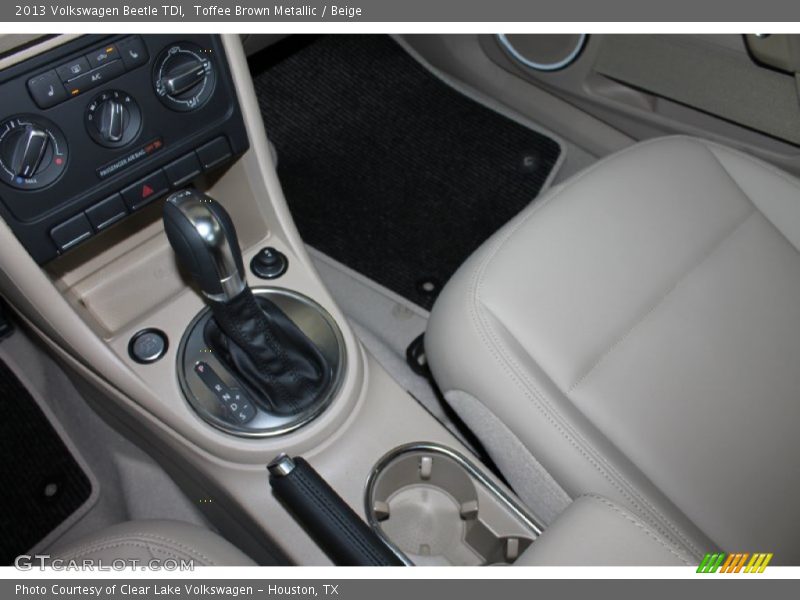 Toffee Brown Metallic / Beige 2013 Volkswagen Beetle TDI
