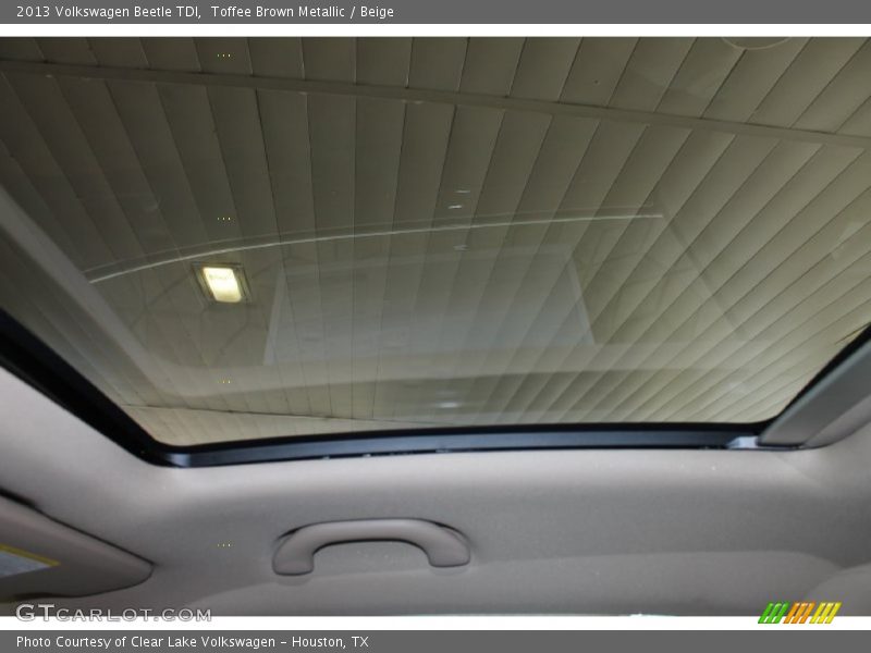 Toffee Brown Metallic / Beige 2013 Volkswagen Beetle TDI