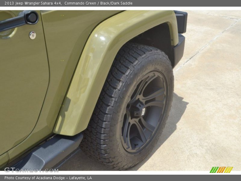 Commando Green / Black/Dark Saddle 2013 Jeep Wrangler Sahara 4x4