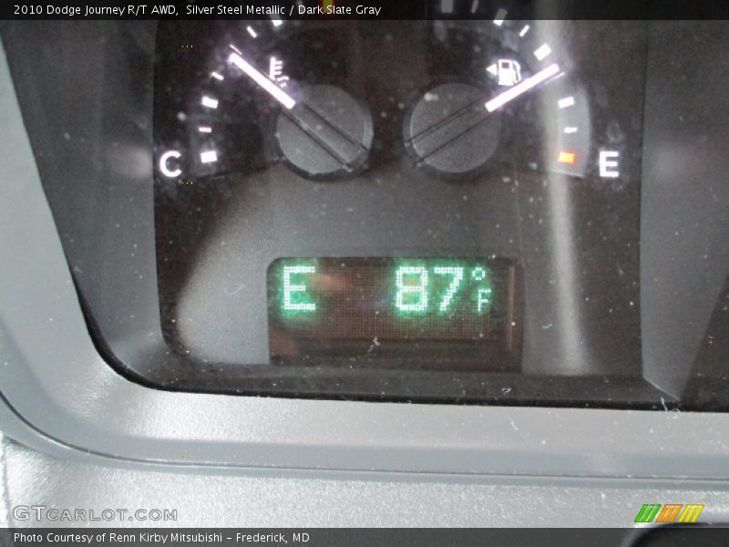 Silver Steel Metallic / Dark Slate Gray 2010 Dodge Journey R/T AWD