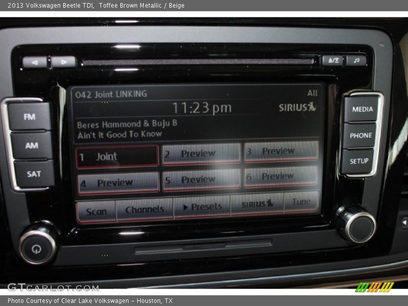 Toffee Brown Metallic / Beige 2013 Volkswagen Beetle TDI