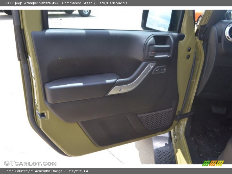 Commando Green / Black/Dark Saddle 2013 Jeep Wrangler Sahara 4x4