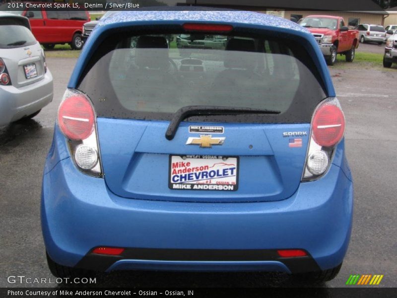 Denim / Silver/Blue 2014 Chevrolet Spark LS