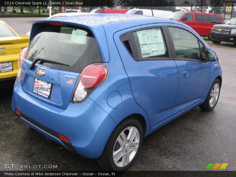 Denim / Silver/Blue 2014 Chevrolet Spark LS