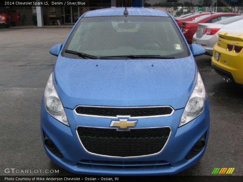 Denim / Silver/Blue 2014 Chevrolet Spark LS