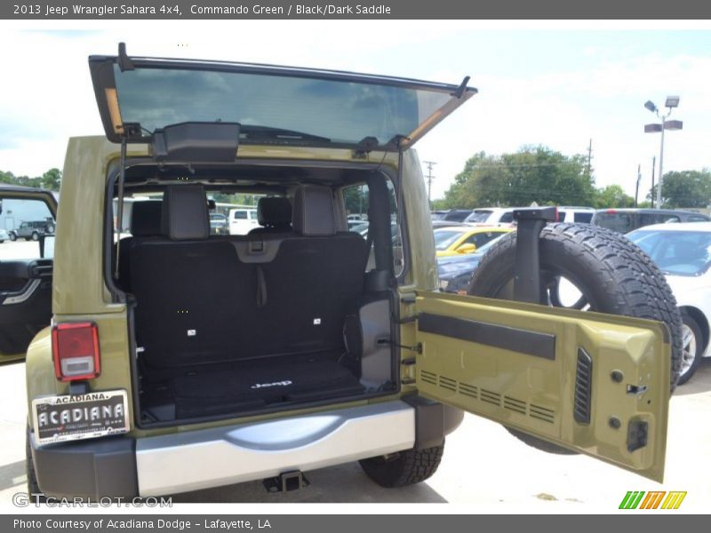 Commando Green / Black/Dark Saddle 2013 Jeep Wrangler Sahara 4x4