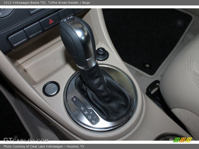 Toffee Brown Metallic / Beige 2013 Volkswagen Beetle TDI