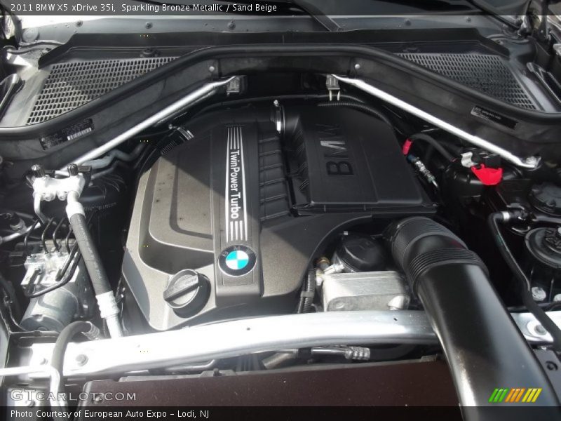 Sparkling Bronze Metallic / Sand Beige 2011 BMW X5 xDrive 35i